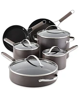 Ayesha Curry 10-Pc. Hard-Anodized Collection Nonstick Cookware Set