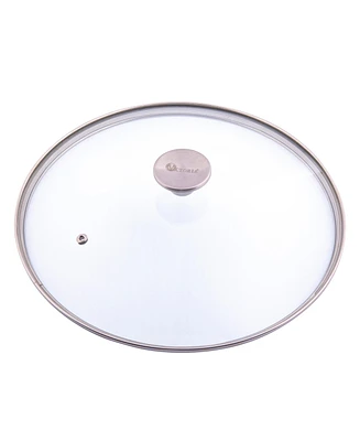 Victoria Glass Lid with Stainless Steel Knob for 13" Skillet