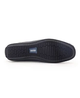 Aston Marc Men's Knit Lace-Strap Driving Loafer