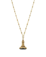 2028 Gold-Tone Pendant Necklace
