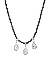 2028 Bead Teardrop Necklace