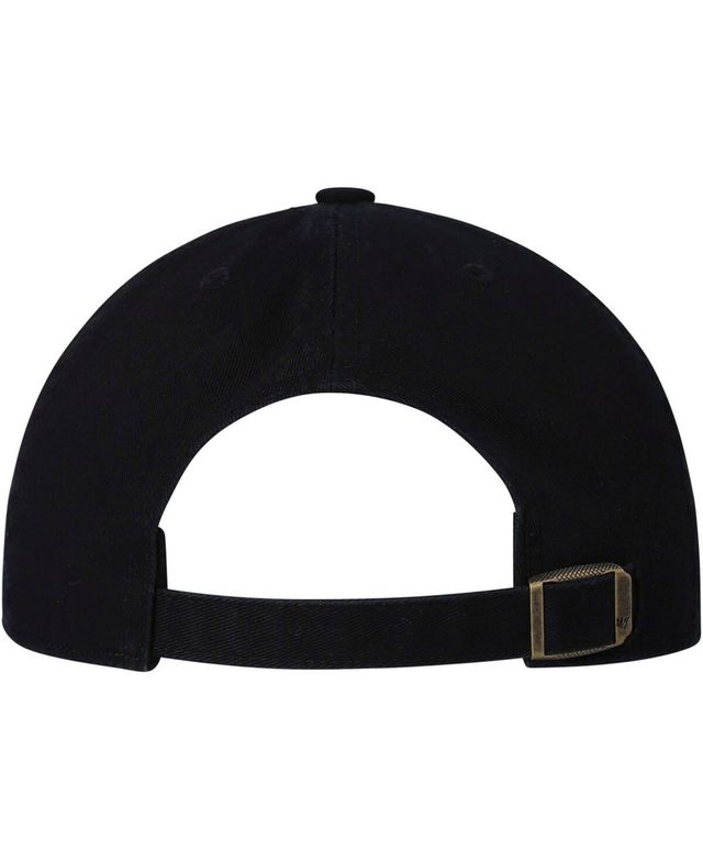 Men's Black Phoenix Suns Team Clean-Up Adjustable Hat
