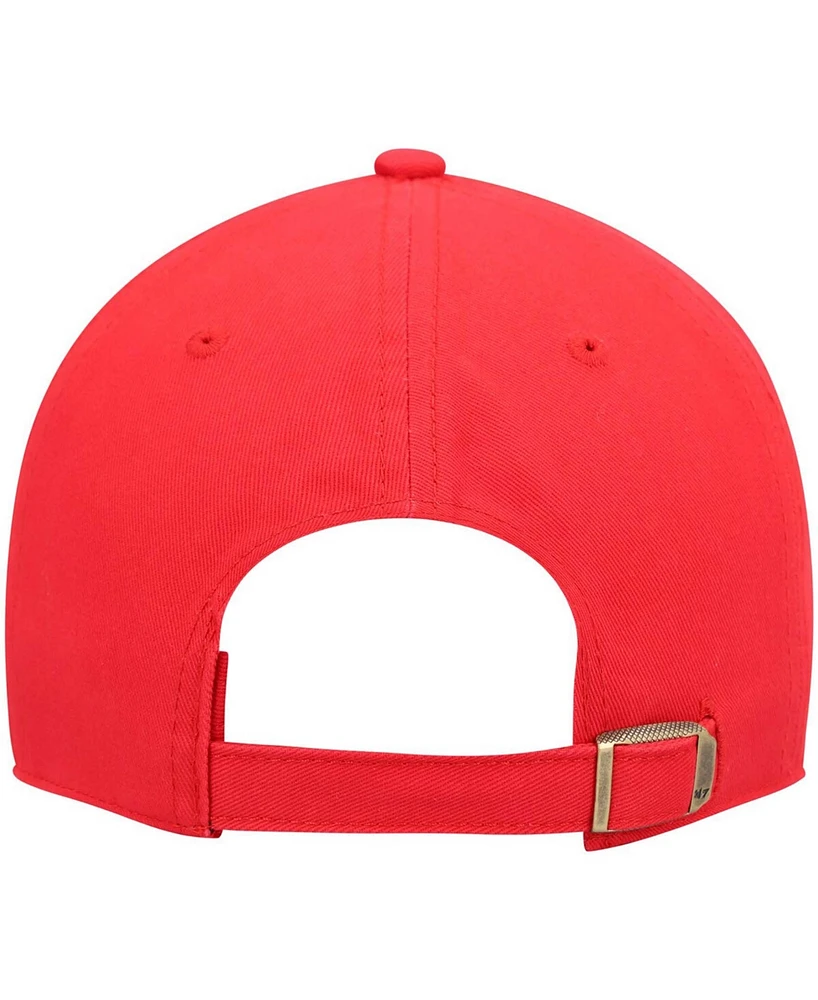 Women's Scarlet Rutgers Scarlet Knights Miata Clean Up Logo Adjustable Hat