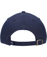 Men's Navy New England Patriots Clean Up Alternate Logo Adjustable Hat