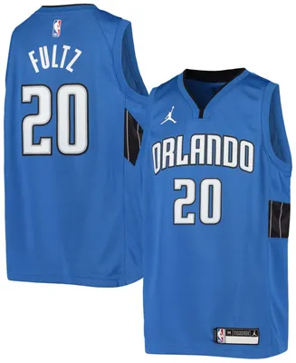 Big Boys Markelle Fultz Blue Orlando Magic 2020/21 Swingman Jersey - Statement Edition