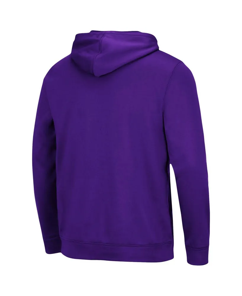 Men's Purple James Madison Dukes Lantern Pullover Hoodie