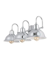 Frisco 3-Light Farmhouse Industrial Shade Vanity