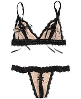 Hanky Panky After Midnight Racy Illusion Crotchless G-String 251302