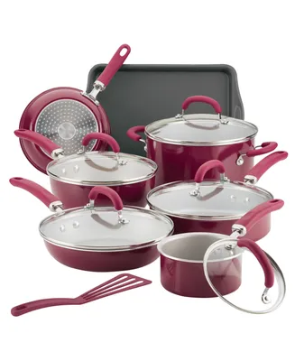 Rachael Ray Create Delicious Aluminum Nonstick Cookware Set
