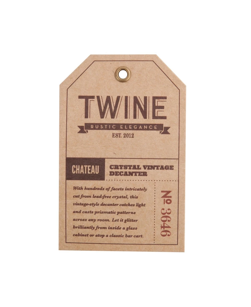 Twine Crystal Vintage Decanter