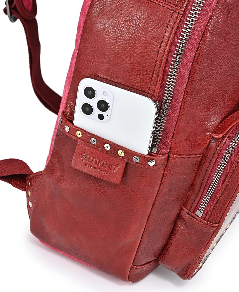 Old Trend Women's Genuine Leather West Soul Backpack