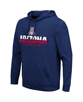 Men's Colosseum Navy Arizona Wildcats Lantern Pullover Hoodie