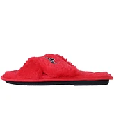 Women's Foco Washington Capitals Script Cross Slide Slippers