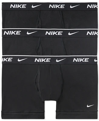 Nike Men's 3-Pack Dri-fit Essential Cotton Stretch Trunk