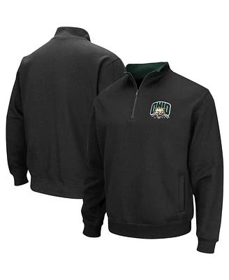 Men's Colosseum Ohio Bobcats Tortugas Logo Quarter-Zip Jacket