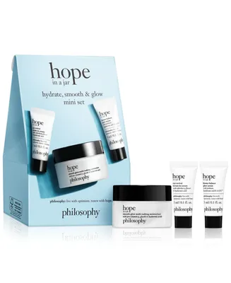 philosophy 3-Pc. hope in a jar hydrate, smooth & glow mini set