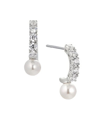 Eliot Danori Women's J Hoop Earring, Created for Macy's