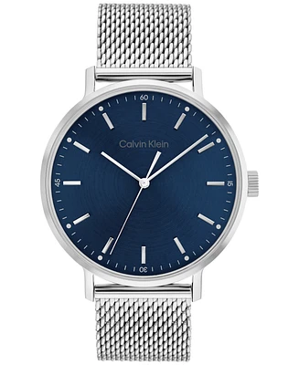 Calvin Klein Stainless Steel Mesh Bracelet Watch 42mm
