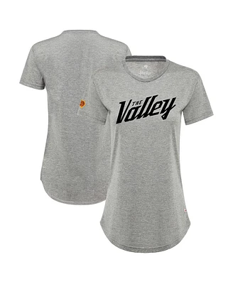 Women's Sportiqe Gray Phoenix Suns 2021/22 City Edition Phoebe T-shirt