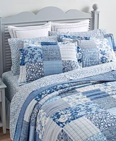 Laura Ashley Paisley Patchwork Reversible 3-Pc. Quilt Set