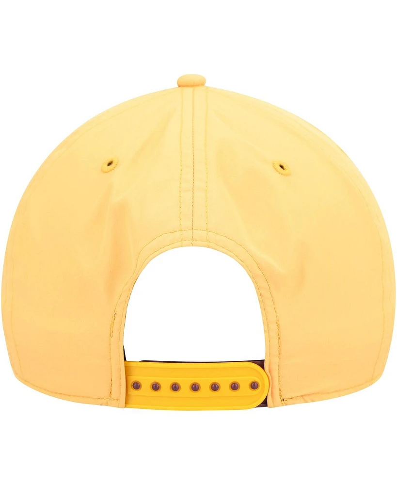 Men's Gold Minnesota Golden Gophers Nation Shield Snapback Hat
