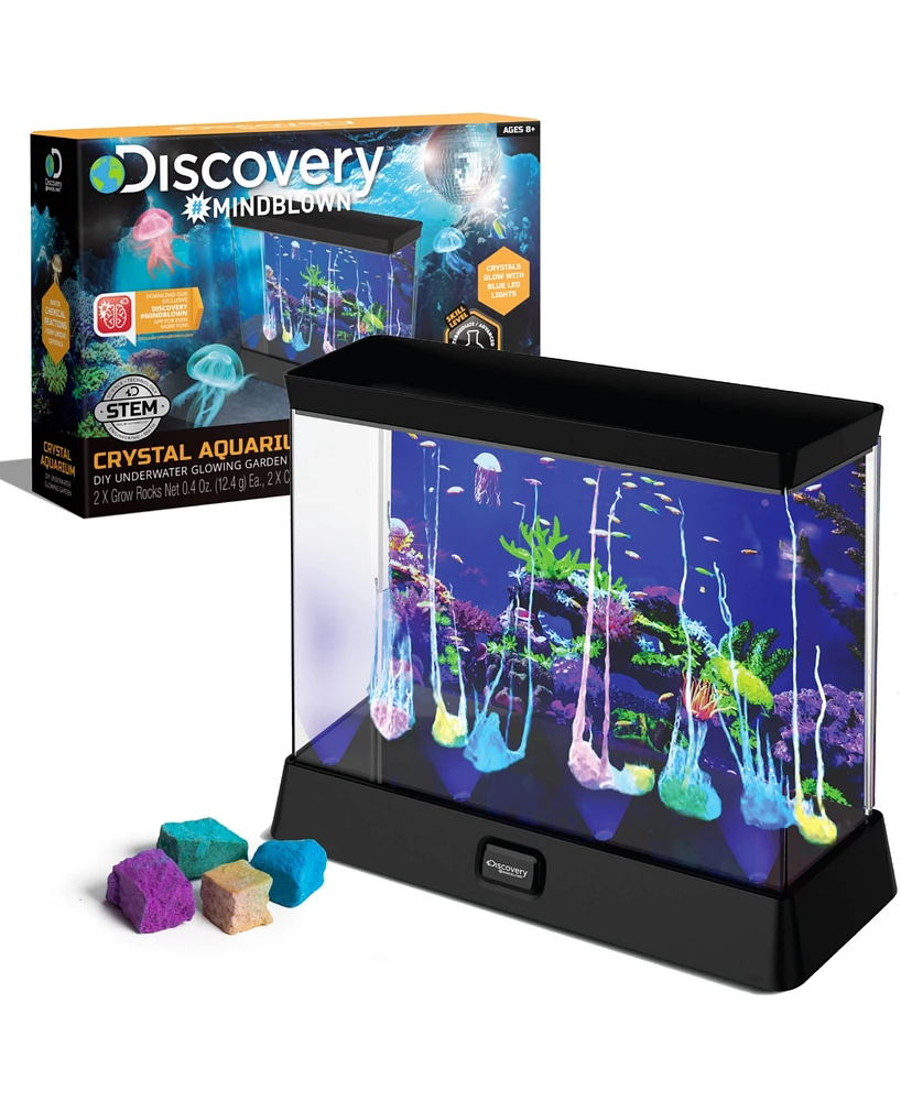 Discovery #Mindblown Crystal Aquarium Tank Diy Underwater Garden