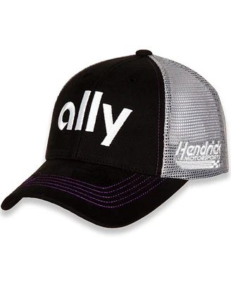 Men's Hendrick Motorsports Team Collection Black, Gray Alex Bowman ally Adjustable Hat
