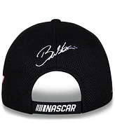 Men's Checkered Flag White, Black Bubba Wallace DoorDash Element Mesh Adjustable Hat