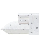 Nautica Star Spangled Coastal Cotton Percale 3-Piece Sheet Set