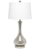Lalia Home Speckled Mercury Tear Drop Table Lamp