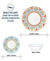 Corelle Global Collection Terracotta Dreams 12 Pc. Dinnerware Set, Service for 4