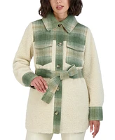 Tahari Women's Belted Shacket