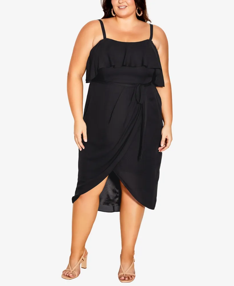 City Chic Women's Astonish Midi Dress