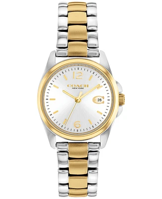 Coach Women's Greyson Two-Tone Stainless Steel Bracelet Watch 28mm