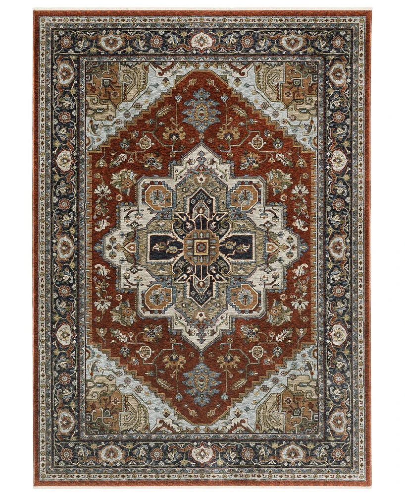 Oriental Weavers Aberdeen ABE44R 9'10" x 12'10" Area Rug