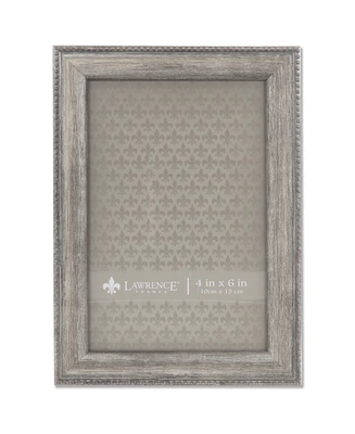 Classic Bead Border Burnished Picture Frame, 4" x 6"