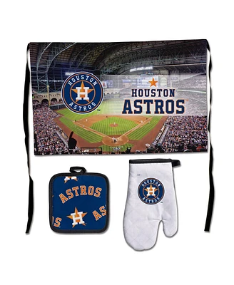 WinCraft Houston Astros Deluxe Barbecue Set