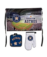WinCraft Houston Astros Deluxe Barbecue Set
