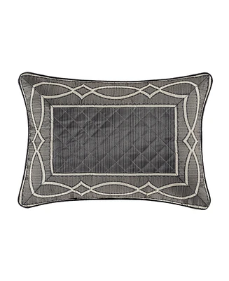 J Queen New York Deco Boudoir Decorative Pillow, 15" x 21"