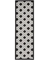 Nourison Home Aloha ALH26 2'3" x 8' Runner Rug
