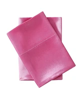 Closeout! Betsey Johnson Satin Pillowcase Pair, Standard