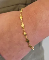 Minu Jewels Gold-Tone Deco Chain Bracelet