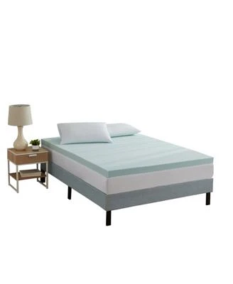 Nestl Gel Infused Mattress Topper Ventilated Design Memory Foam Mattress Pad