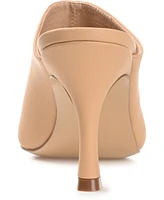 Journee Collection Women's Shiyza Pointed Toe Dress Mules