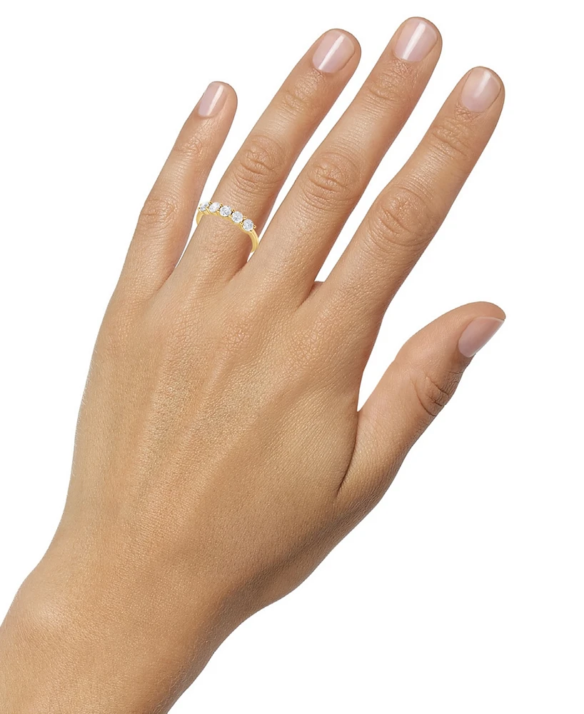 Diamond Five Stone Band (1 ct. t.w.) in 14k Gold