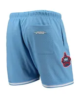 Men's Light Blue Miami Marlins City Edition Mesh Shorts