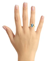 Sky Blue Topaz (3-5/8 ct. t.w.) Ring 14K Yellow Gold