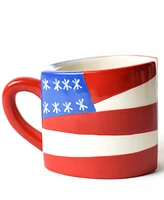 Happy Everything by Laura Johnson Flag Shaped Mug 16 oz