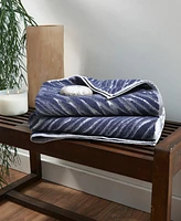 Uchino Shibori Cotton Washcloth, 13" x 13"