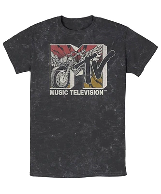 Fifth Sun Men's Mtv Music Ride Short Sleeve T-shirt